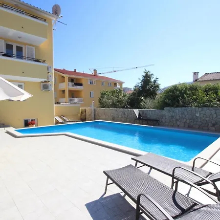 Apartment With A Swimming Pool Baska, Krk - 18785 *